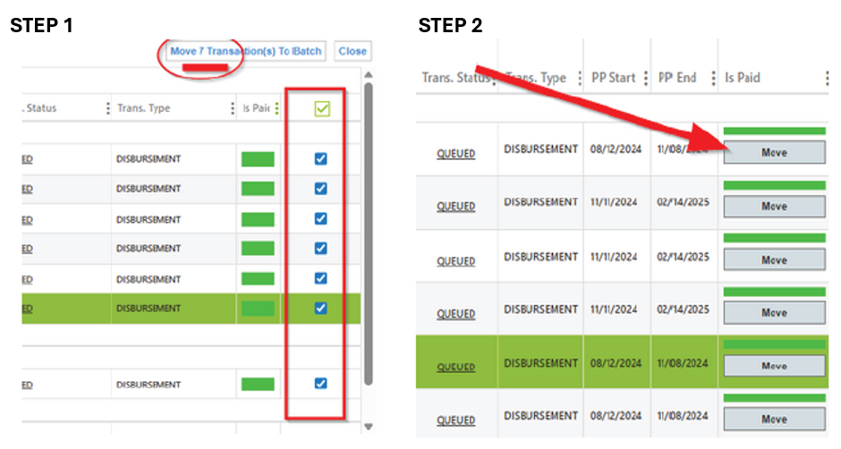Batch Management
